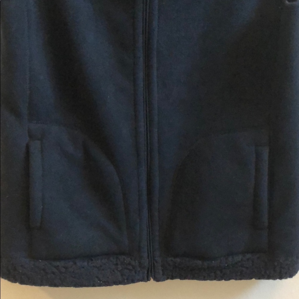 Weatherproof S Black Reversible Fleece Vest - Picture 3 of 4